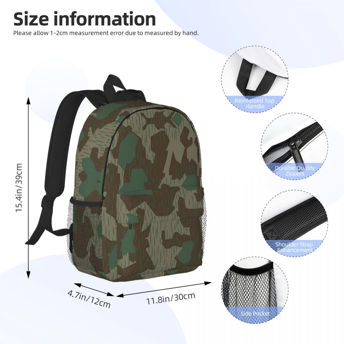WW2 Germany Military Splinter  - Women Bags Germany review and price