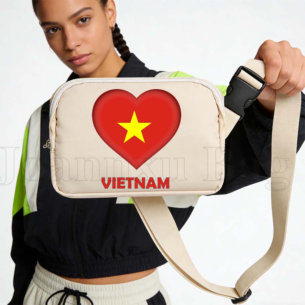 Vietnam Heart Flag Sport Waist - Women Bags Vietnam review and price