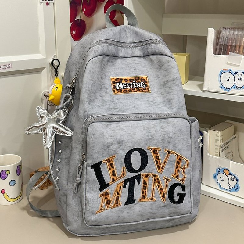 Y2K Grey Backpack for Women, C - Women Bags Grey review and price