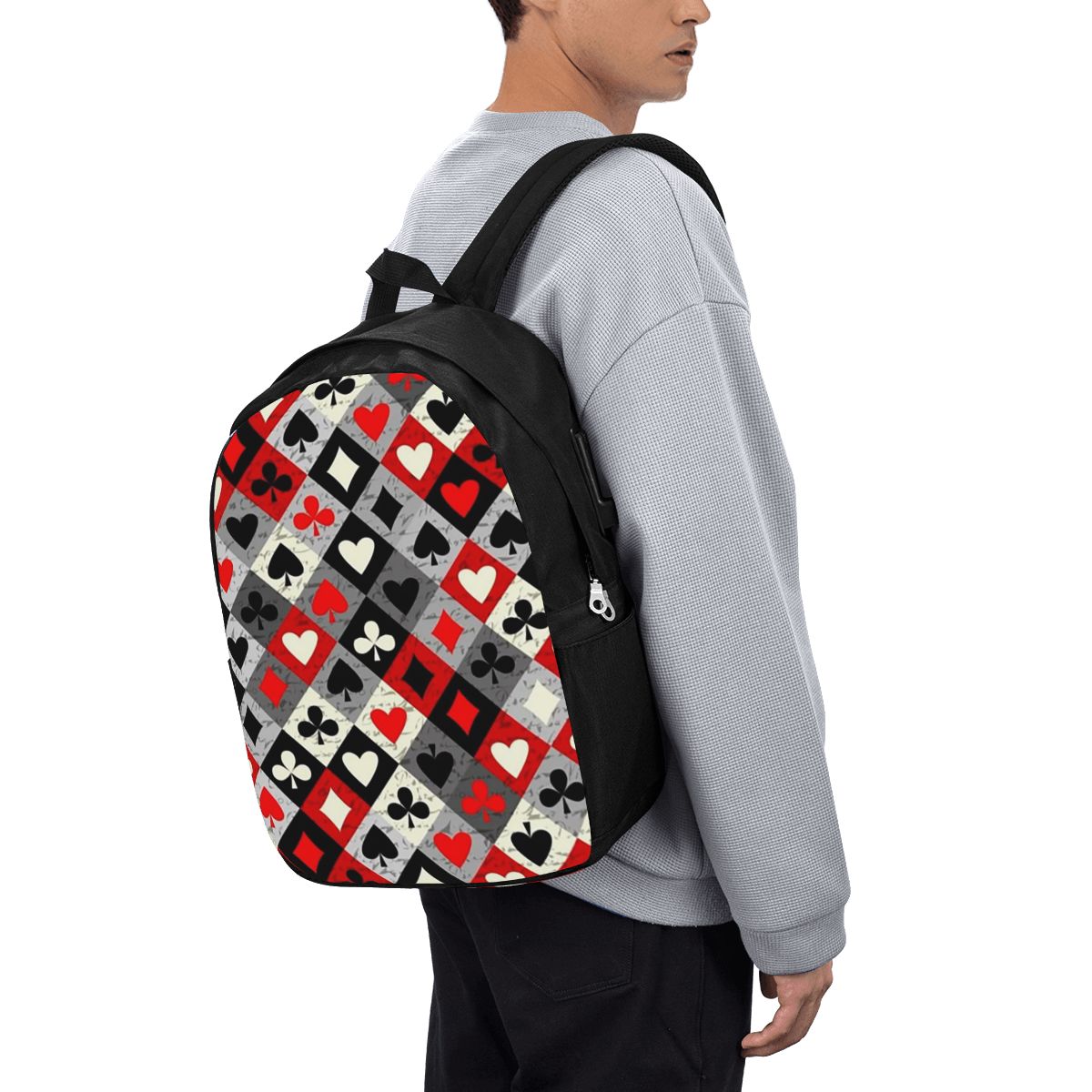 Playing Cards Poker Print Back - Women Bags For Travel review and price
