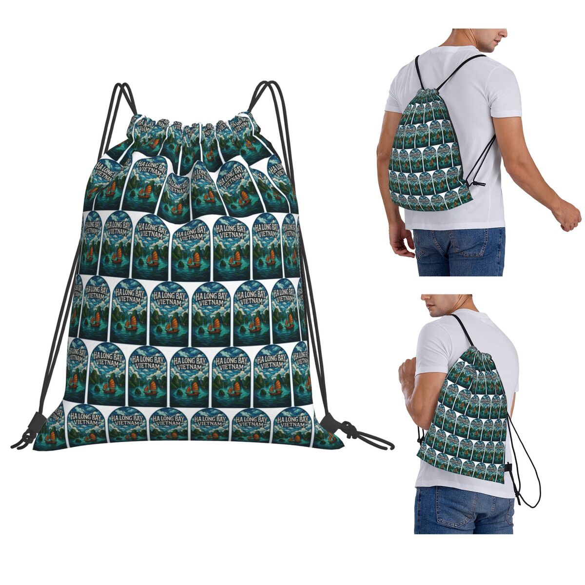 Ha Long Bay Vietnam Stained Gl - Women Bags Vietnam review and price