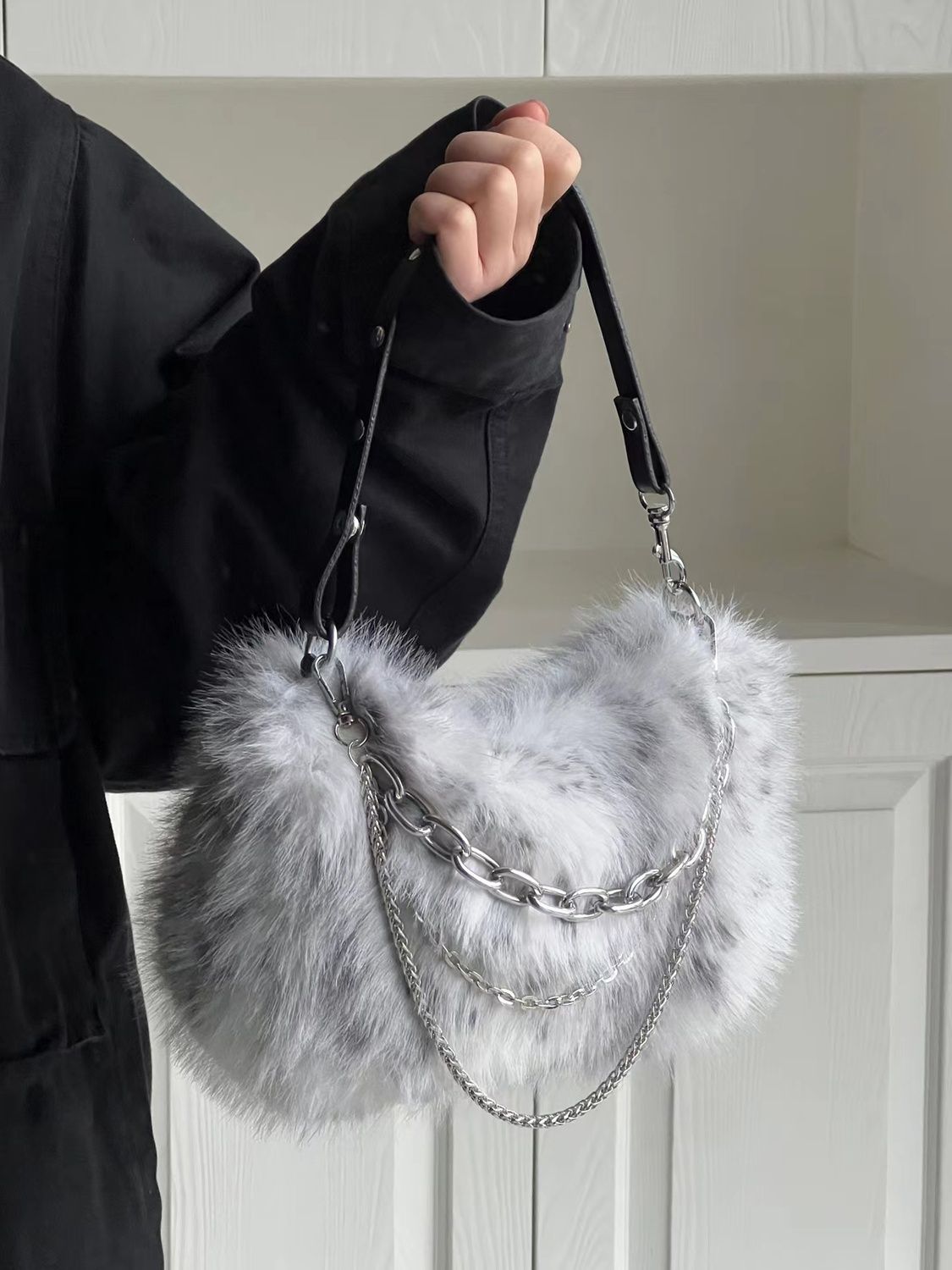 JIAERDI Vintage Y2K Handbag Wo - Women Bags Grey review and price