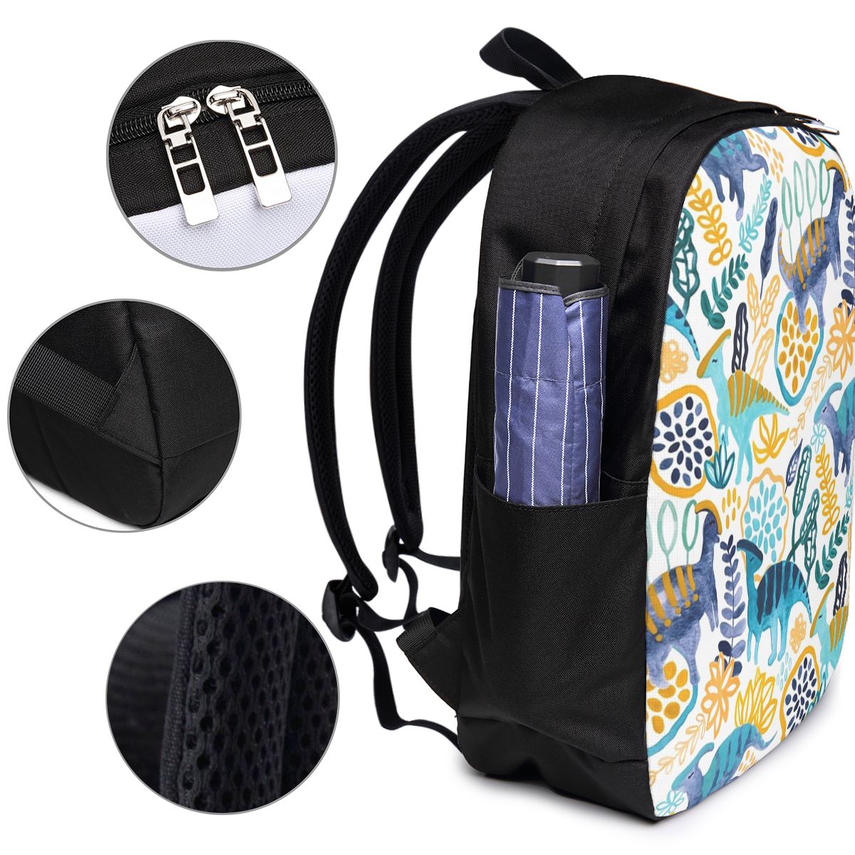 Gouache Parasaurolophuses Back - Women Bags For Travel review and price